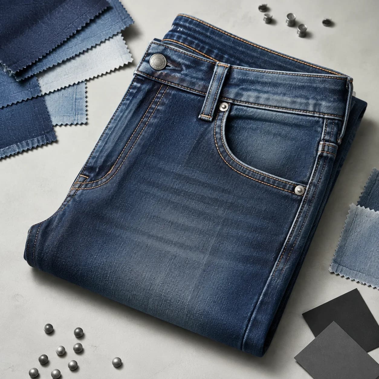 Raw denim manufacturing and trim review