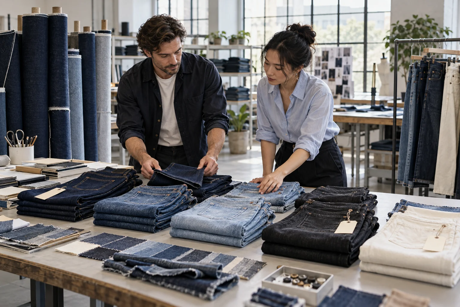 Plan a Focused Low MOQ Denim Order: Limit styles, washes, and fabric bases; Approve samples before splitting quantities; Plan repeatable materials for reorders